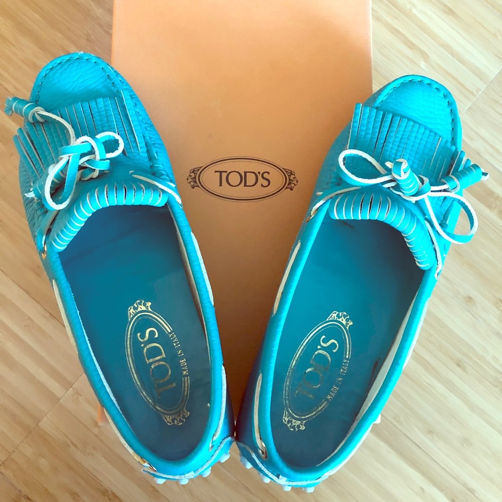 Tod’s loafers in Royal Blue Size 36/US6